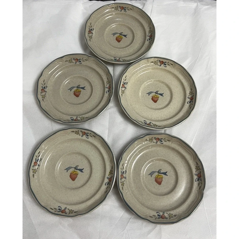 Vtg International Marmalade Stoneware 25 Pieces Goose Cottagecore Country